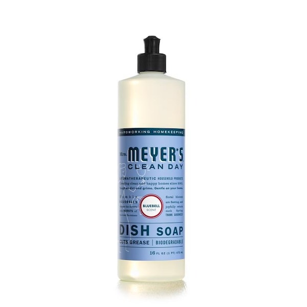 Mrs. Meyers Clean Day Mrs. Meyer's Clean Day Bluebell Scent Liquid Dish Soap 16 oz 1 pk 17481 - main